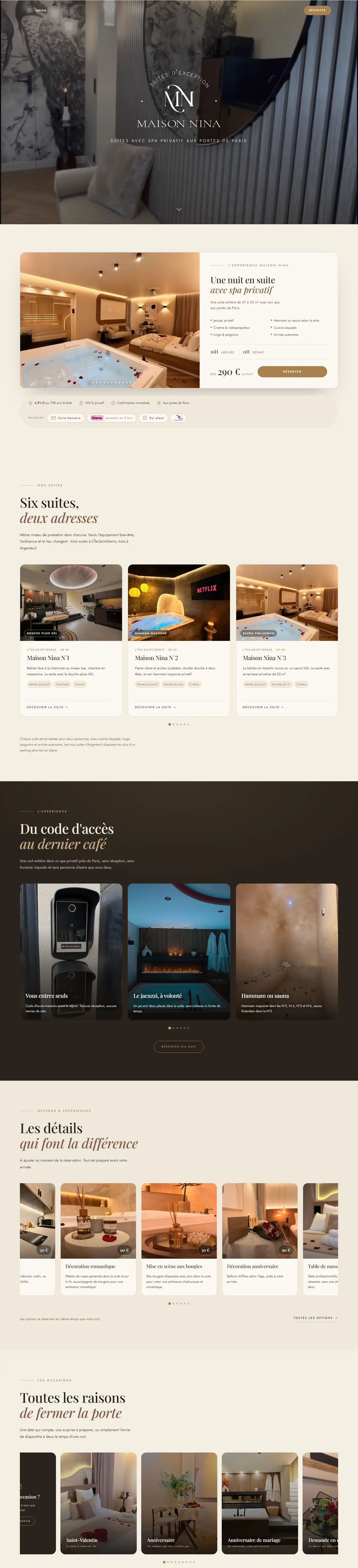 Site Maison Nina