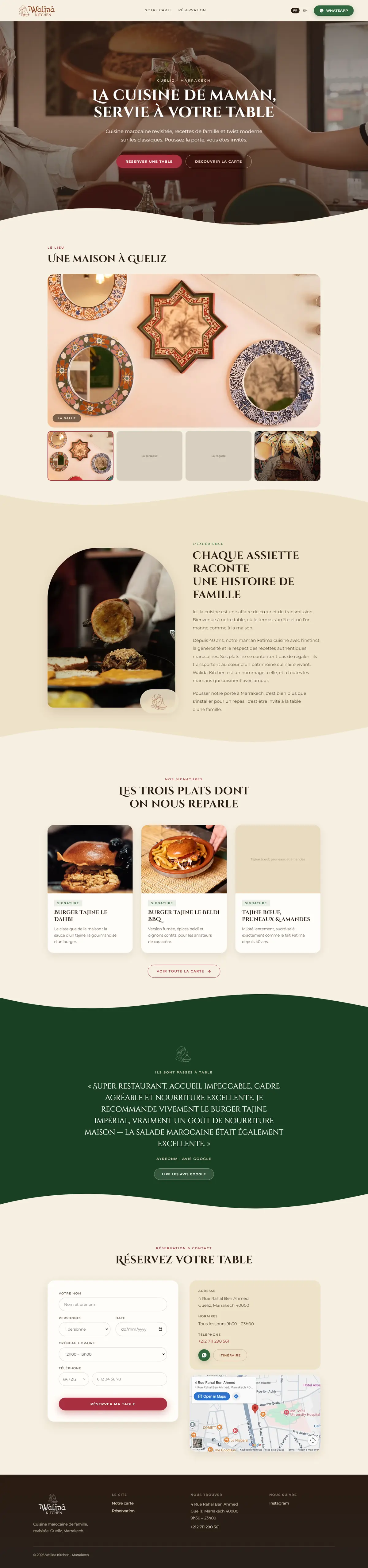 Site Walida Kitchen
